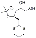 Structure of 2-DEOXY-3,4-O-ISOPROPYLIDENE-D-ARABINO-HEXOSE PROPYLENE DITHIOACETAL