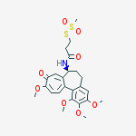 Structure of COLCHICINE METHANETHIOSULFONATE