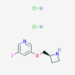 Structure of 5-IODO-A-85380 2HCL 10MG