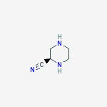 Structure of (R)-piperazine-2-carbonitrile