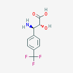 Structure of (2R,3R)-3-Amino-2-hydroxy-3-(4-(trifluoromethyl)phenyl)propanoic acid