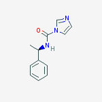 Structure of N-[(R)-(+)-1-PHENYLETHYL]IMIDAZOLE-1-CARBOXAMIDE