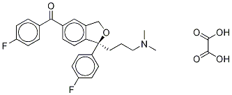Structure of (S)-Citalopram Fluorophenylmethanone Oxalate Impurity