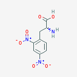 D-2,4-Dinitrophenylalanine结构式