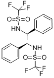 Structure of (S,S)-N,N-BIS(TRIFLUOROMETHANESULFONYL)-1,2-DIPHENYLETHYLENEDIAMINE