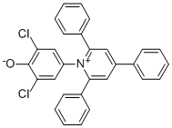 Chemical structure of 2 6-DICHLORO-4-(2 4 6-TRIPHENYL-1-PYRI-&