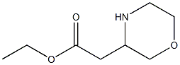 Structure of (R)-Methyl 2-(morpholin-3-yl)acetate