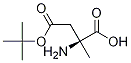 Structure of (S)-alpha-Methylaspartic acid-4-tert-butyl ester, 98% ee