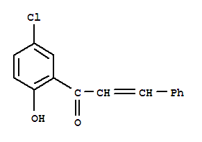 Structure of (2E)-1-(5-Chloro-2-hydroxyphenyl)-3-phenylprop-2-en-1-one