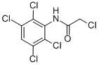 Structure of 2-CHLORO-N-(2,3,5,6-TETRACHLOROPHENYL)ACETAMIDE