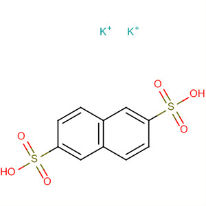 Structure of 2,6-Naphthalenedisulfonic acid, dipotassium salt