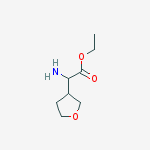Structure of Ethyl 2-amino-2-(oxolan-3-yl)acetate