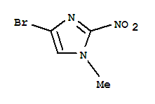 Structure of 4-Bromo-1-methyl-2-nitroimidazole