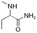 Structure of 2-(methylamino)butanamide(SALTDATA: FREE)