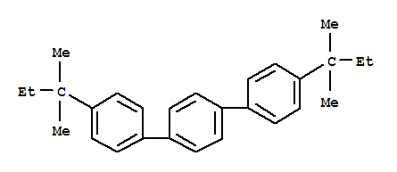 4,4''-Di-tert-amyl-p-terphenyl结构式