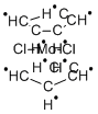 Structure of BIS(CYCLOPENTADIENYL)MOLYBDENUM DICHLORIDE