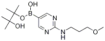 Structure of 2-(3-MethoxypropylaMino)pyriMidine-5-boronic acid, pinacol ester