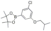 Structure of 2-(3-Chloro-5-isobutoxyphenyl)-4,4,5,5-tetramethyl-1,3,2-dioxaborolane