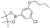 Structure of 2-(3-Butoxy-5-chlorophenyl)-4,4,5,5-tetramethyl-1,3,2-dioxaborolane