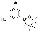 Structure of 3-Bromo-5-hydroxyphenylboronic acid, pinacol ester