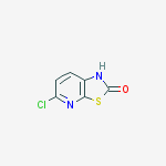 5-chloro-1H-[1,3]thiazolo[5,4-b]pyridin-2-one结构式