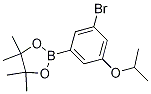 Structure of 2-(3-Bromo-5-isopropoxyphenyl)-4,4,5,5-tetramethyl-1,3,2-dioxaborolane