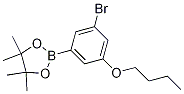 Structure of 2-(3-Bromo-5-butoxyphenyl)-4,4,5,5-tetramethyl-1,3,2-dioxaborolane