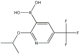 Structure of 2-Isopropoxy-5-(trifluoromethyl)pyridine-3-boronic acid
