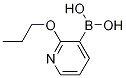 Structure of (2-Propoxypyridin-3-yl)boronic acid