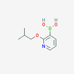 Structure of (2-ISOBUTOXYPYRIDIN-3-YL)BORONIC ACID