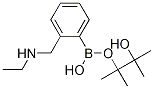Structure of 2-(Ethylaminomethyl)phenylboronic acid, pinacol ester