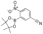 Structure of 4-Nitro-3-(4,4,5,5-tetramethyl-1,3,2-dioxaborolan-2-yl)benzonitrile
