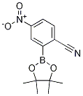 Structure of 2-Cyano-5-nitrophenylboronic acid, pinacol ester