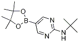 Structure of N-tert-Butyl-5-(4,4,5,5-tetramethyl-1,3,2-dioxaborolan-2-yl)pyrimidin-2-amine