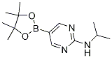 Structure of N-Isopropyl-5-(4,4,5,5-tetramethyl-1,3,2-dioxaborolan-2-yl)pyrimidin-2-amine