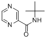 Structure of N-T-BUTYL PYRAZINE CARBOXAMIDE