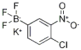 Structure of Potassium(4-chloro-3-nitrophenyl)trifluoroborate