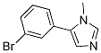 Structure of 5-(3-BroMophenyl)-1-MethyliMidazole