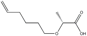 Structure of (R)-2-(Hex-5-enyloxy)propanoic acid
