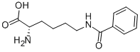 Structure of N-EPSILON-BENZOYL-L-LYSINE