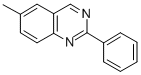 6-METHYL-2-PHENYLQUINAZOLINE结构式
