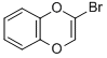 Structure of 2-BROMO-BENZO-1,4-DIOXENE