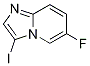 Structure of IMidazo[1,2-a]pyridine, 6-fluoro-3-iodo-