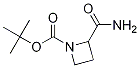 Structure of tert-butyl 2-carbamoylazetidine-1-carboxylate