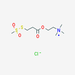 Structure of 2-Carboxyethyl Methanethiosulfonate, Choline Ester Chloride Salt