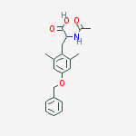 Structure of 2-Acetamido-3-(4-(benzyloxy)-2,6-dimethylphenyl)propanoic acid