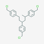Structure of POLY(STYRENE-CO-VINYLBENZYL CHLORIDE-CO-DIVINYLBENZENE)