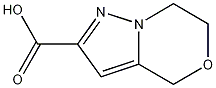 Structure of 6,7-dihydro-4H-pyrazolo[5,1-c][1,4]oxazine-2-carboxylic acid