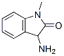 Structure of 2H-Indol-2-one,  3-amino-1,3-dihydro-1-methyl-