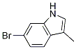 Structure of 6-broMo-3-Methyl-1H-indole